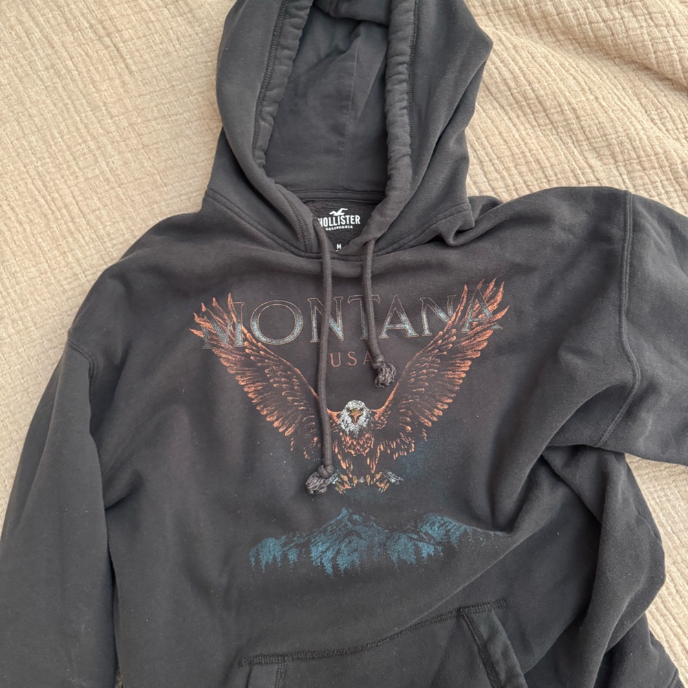 Montana Graphic Hoodie - Black
